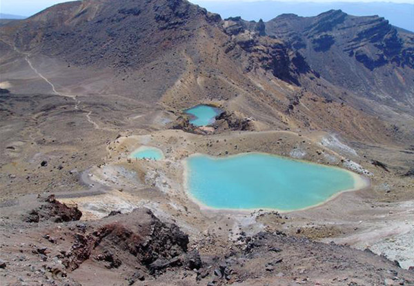 From $249 for a Tongariro Alpine Crossing Trip with Two Nights' Accomodation, Shuttle & Breakfast –  Options up to Four People (value up to $582)