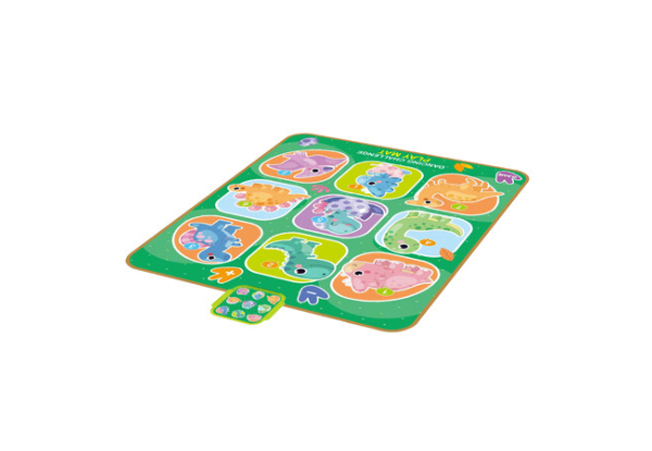 Kids Dinosaur Dance Mat Activity Centre with Adjustable Volume