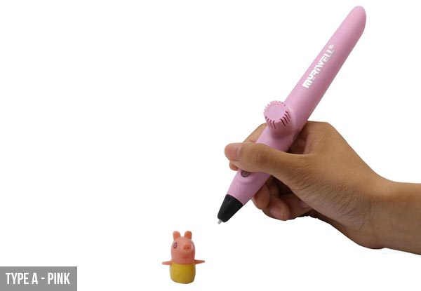3D Printing Drawing Pen - Two Styles Available with Option for Filament Pack