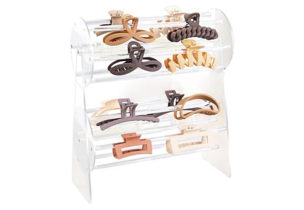Hair Claw Clip Organiser - Option for Two Layers