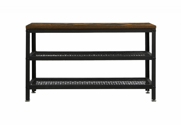 Levede Three-Tier Shoe Bench Storage