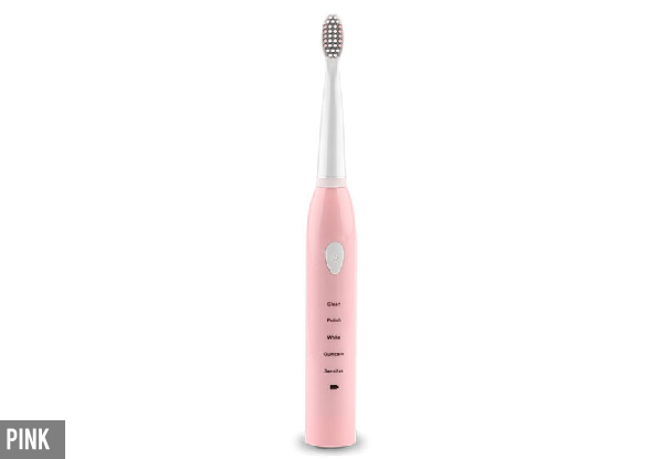 One Electric Toothbrush - Two Colours Available with Free Delivery