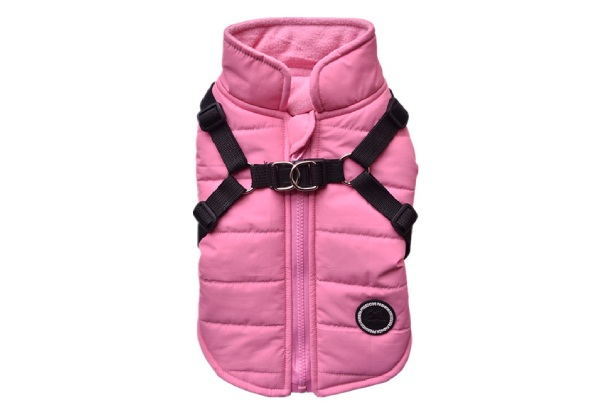 Winter Padded Coat for Dogs - Available in Six Colours & Six Sizes