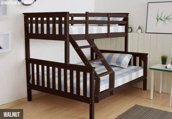 T Chico Wooden Triple Bunk - Two Colours Available