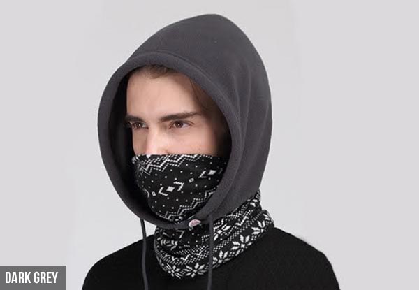 Hooded Neck Warmer - Four Colours Available