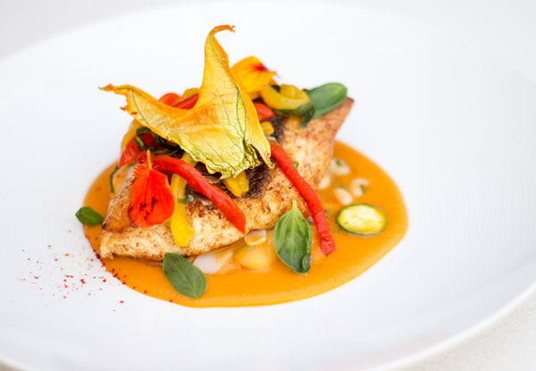 $159 for a Premium Four-Course Lunch or Dinner Experience for Two incl. Bubbles upon arrival and a take-home Olive skincare gift - Options for up to Six People (value up to $704.40)
