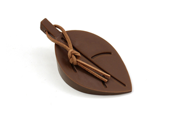 Two-Piece Leaf Shape Silicone Door Stopper - Available in Four Colours