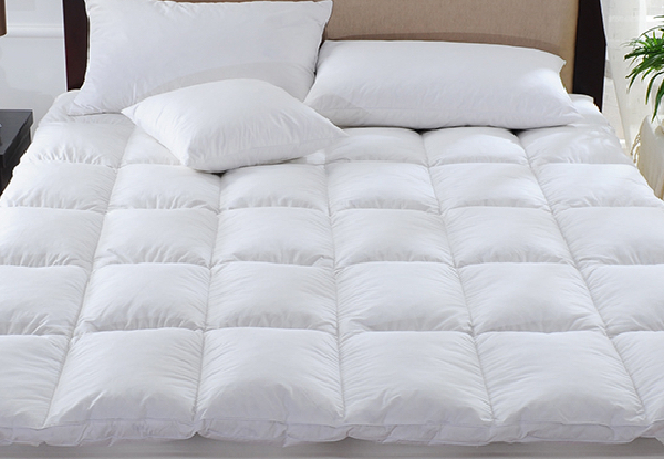 1550gsm Luxury Feather Mattress Topper - Five Sizes Available