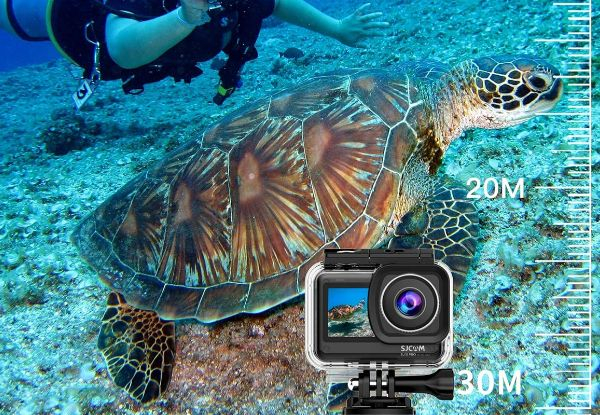 4K Water-resistant WiFi Action Camera