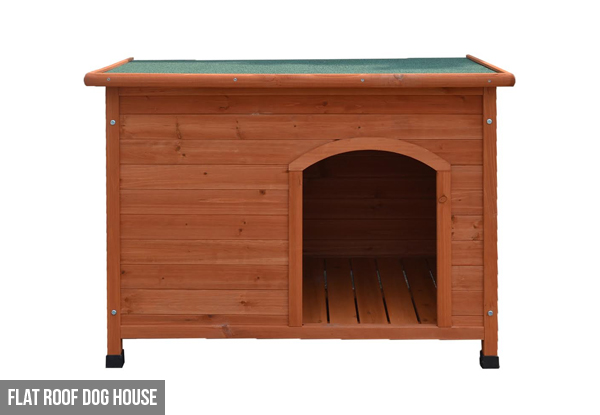 Flat Roofed Dog House