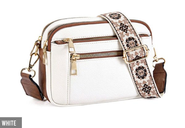 Women's Small Crossbody Bag - Three Colours & Option for Two-Pack Available