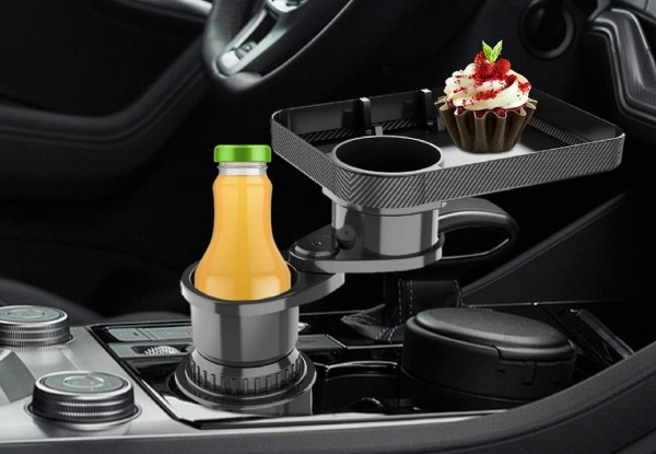 Two-in-One Detachable Table Tray & Cup Holder