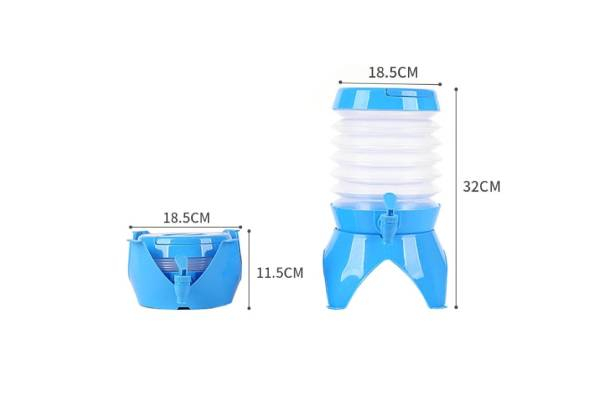 Camping Portable Bucket with Faucet