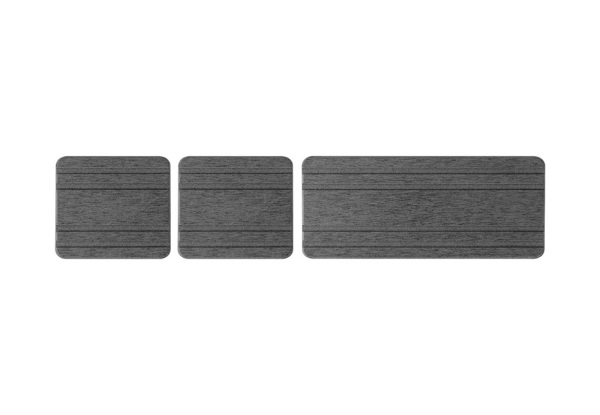 Three-Piece Water Absorbing Stone Tray - Available in Three Colours & Option for Two-Set