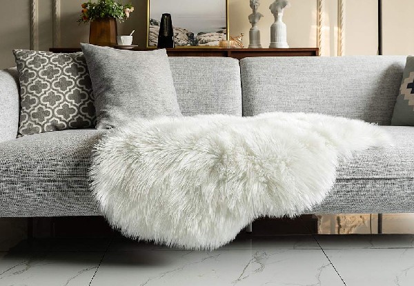 Faux Sheepskin Soft Rug - Available in Five Sizes