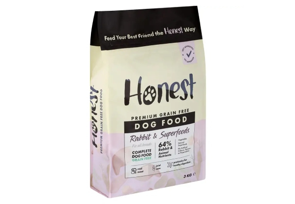 3kg Grain-Free Dry Dog Food - Three Options Available