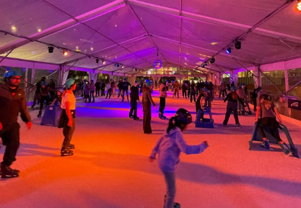 General Admission Ice Skating Pass at Cathedral Square Ice Rink in Christchurch incl. Skate Hire - Option for Preschooler - Valid from 27th June 2026