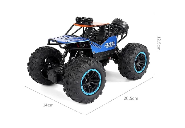 Alloy Remote Control Off-Road Vehicle Toy - Two Colours Available