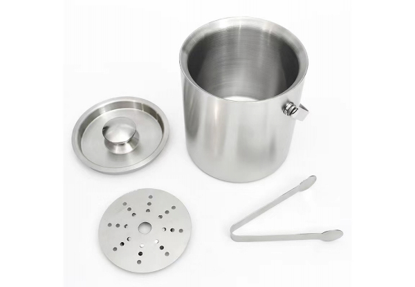 2L Stainless Steel Ice Bucket