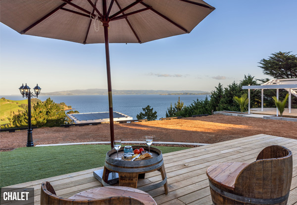Two-Night Stay for Two People in a Self-Contained Luxury Chalet on Waiheke Island incl. Parking, WIFI, Use of Sauna, Luxury Cabana, $50 off Rental Car Hire & Savings on Return Ferry Passes - Option for Three & Four Night Stays - Valid May 1st 2025