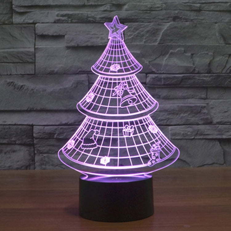 Christmas Creative Visual Stereo Desk Night Light