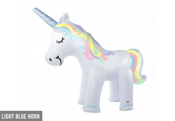 Inflatable Unicorn Water Sprinkler Toy - Two Styles Available