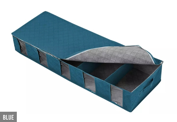 Zippered Under-Bed Storage Bag - Two Colours Available & Option for Two