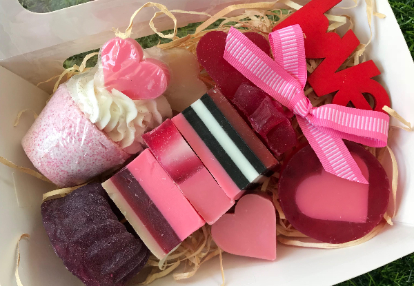 Valentine's Day Love Stack Nine Piece Soap Pack