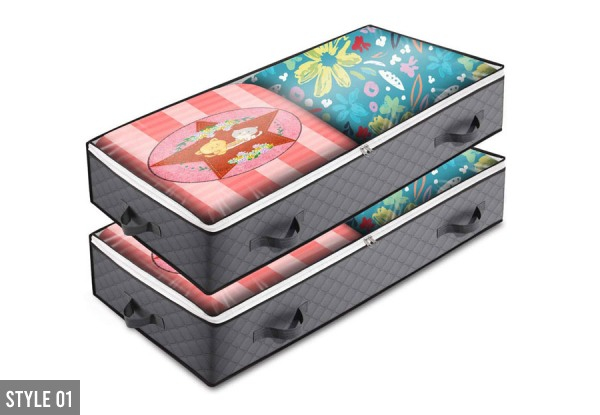 Underbed Storage Bag - Three Styles Available