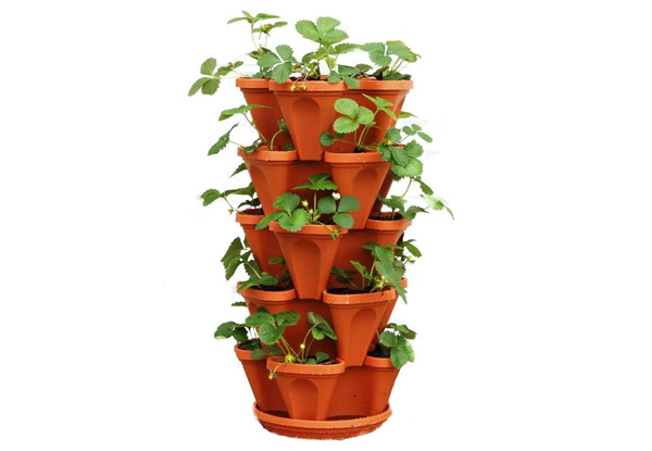 Stackable Six-Tier Herb Flower Planter - Option for Two