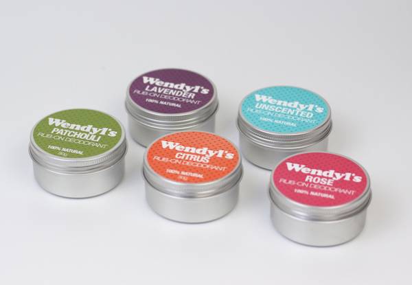 100% Natural NZ-Made Deodorant - Five Scents Available
