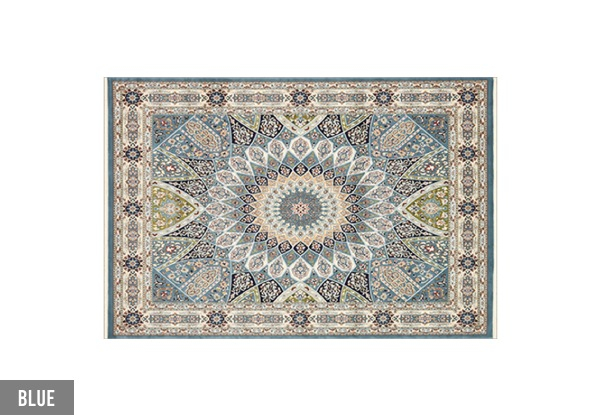 Outdoor Bohemian Area Rug - Available in Three Colours & Two Sizes