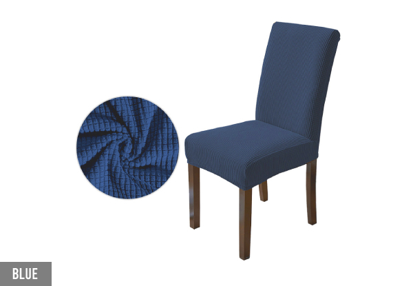 Four-Pack of High Stretch Chair Slipcovers - Four Colours Available