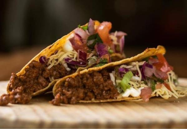 Mexican Meal Combo incl. Two Tacos, Fries & 330ml Soft Drink - Options for up to Four Tacos Combo