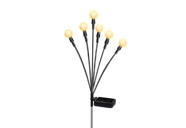Four-Pack Solar Sway by Wind Garden Lights