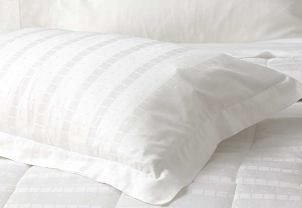 Damask 500TC Cotton Jacquard Comforter - Three Sizes Available