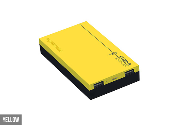 Promate Cloy-8 8000mAh Backup Battery - Four Colours Available
