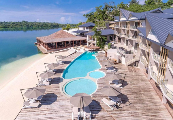 Three-Night Tropical Getaway for Two Adults & One Child in a Junior Suite incl. Daily Buffet Breakfast, Two-Hour Nanny Service - Options for Five Nights Stay & up to Four Children