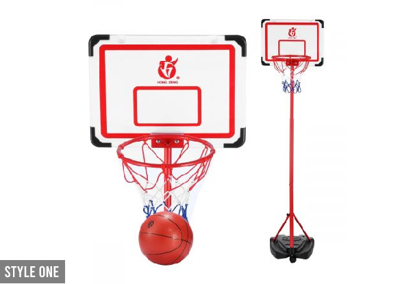 Two-Metre Adjustable Basketball Hoop incl. Basketball for Kids