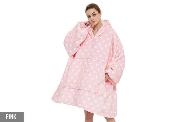 Oversized Microfibre Wearable Blanket - Available in Six Colours