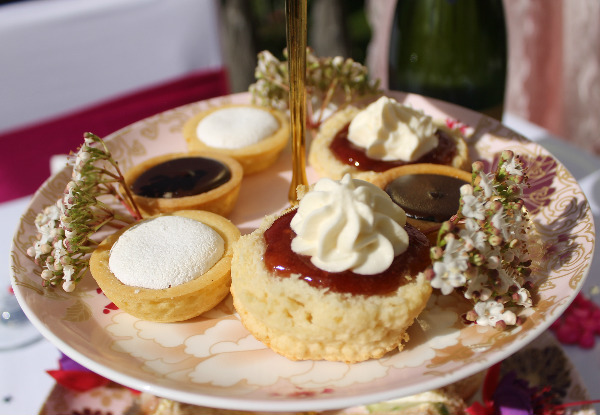 Sparkling High Tea for Two People incl. Garden Access - Options for up to Eight People