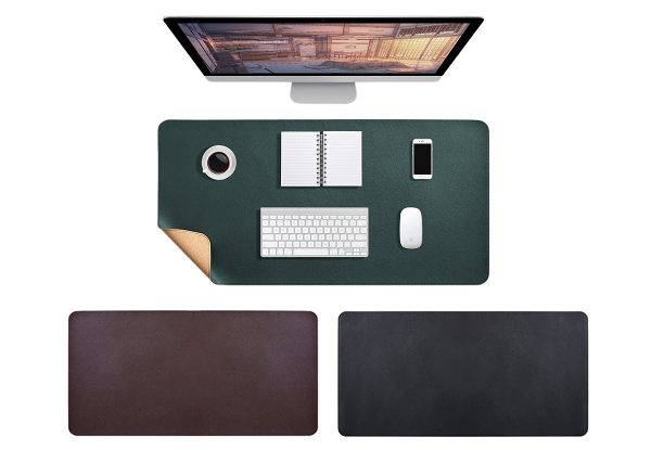 Water-Resistant Non-Slip Desk Mat - Available in Three Colours & Two Sizes