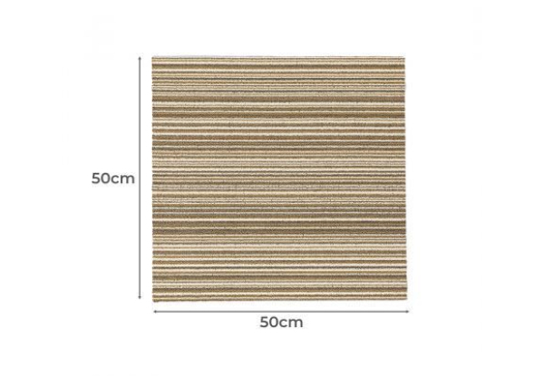 20-Piece Carpet Tiles - Six Colours Available