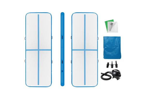 Gymnastics Mat with Electric Air Pump - Two Sizes Available