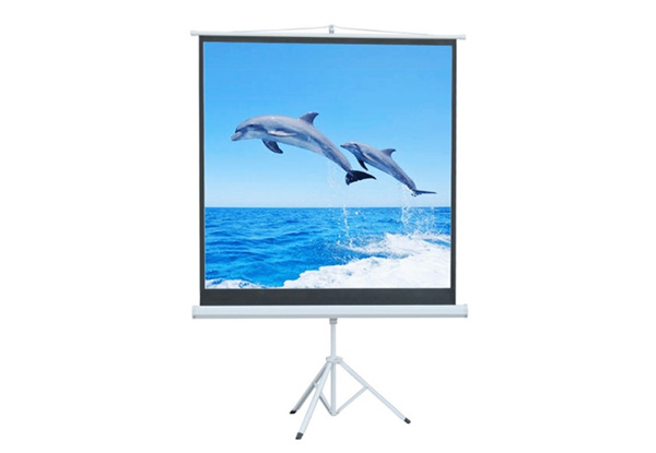 70-Inch Projector Screen with Tripod