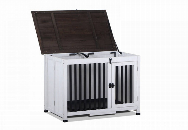 Portable Wooden Pet Dog Kennel