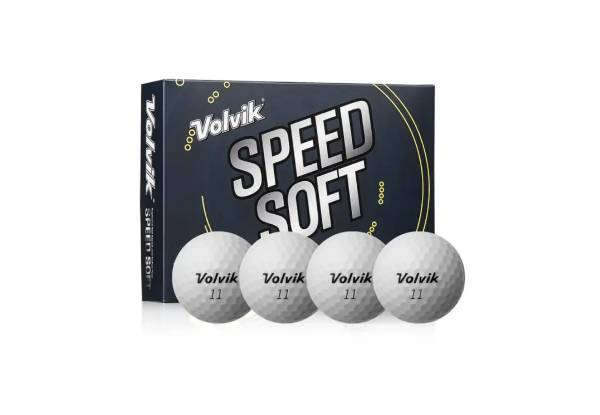 12-Pack Volvik Speed Soft Ball - Available in Five Colours