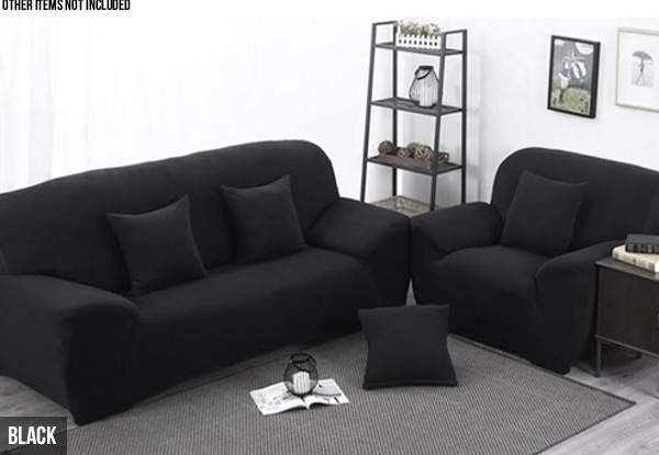 One-Seater Sofa Couch Slipcover with Options for a Two-Seater or a Three-Seater - Three Colours Available