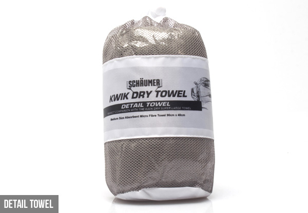 Kwik Dry Car Towels - Options for Kwik Dry or Detail Towel