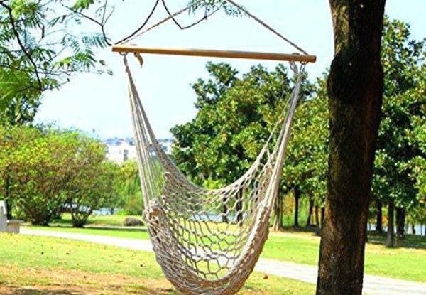 Netted Swing Hammock Chair - Option for Two